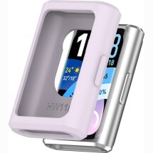 Защитный чехол Deexe Color Frame для Huawei Band 11 Pro - Light Purple: фото 1 из 8