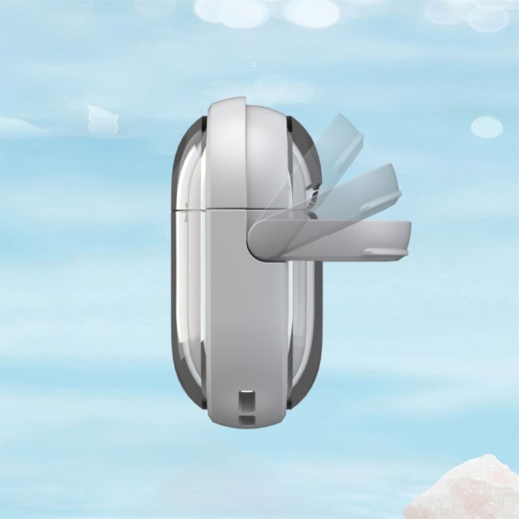 Защитный чехол Deexe Color Stand для Apple AirPods 4 - Gold: фото 7 из 10