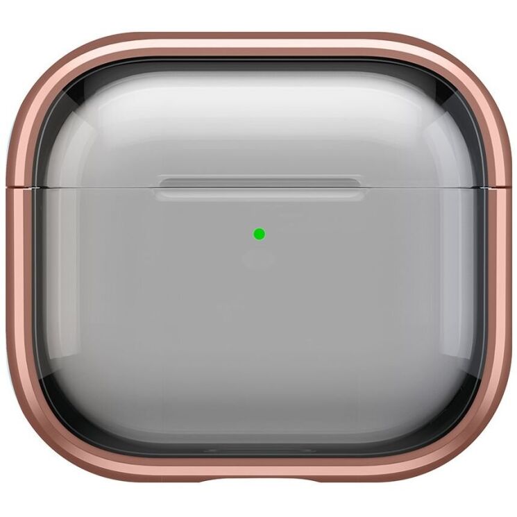 Защитный чехол Deexe Color Stand для Apple AirPods 4 - Gold: фото 1 из 10