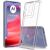 Защитный чехол Deexe Crystal Hybrid для Motorola Edge 50 Neo - Transparent: фото 1 из 7