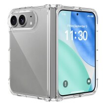 Защитный чехол Deexe Crystal Hybrid (FF) для iPhone Duo - Transparent: фото 1 из 7