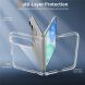 Защитный чехол Deexe Crystal Hybrid (FF) для iPhone Duo - Transparent (435016T). Фото 3 из 7