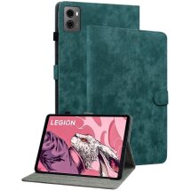 Защитный чехол Deexe Cute Tiger для Lenovo Legion Tab - Green: фото 1 из 10
