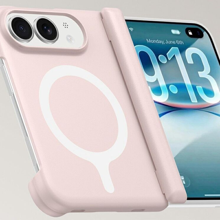Захисний чохол Deexe Dopamine Magnetic для iPhone Duo - Pink: фото 7 з 7