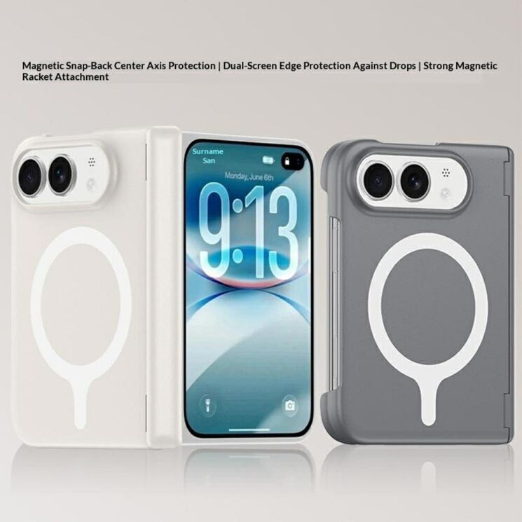 Захисний чохол Deexe Dopamine Magnetic для iPhone Duo - Pink: фото 2 з 7