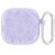 Защитный чехол Deexe Flower Pattern для Apple AirPods 4 - Light Purple: фото 1 из 8