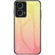 Защитный чехол Deexe Gradient Color для Motorola Moto G24 Power - Yellow (347917Y)