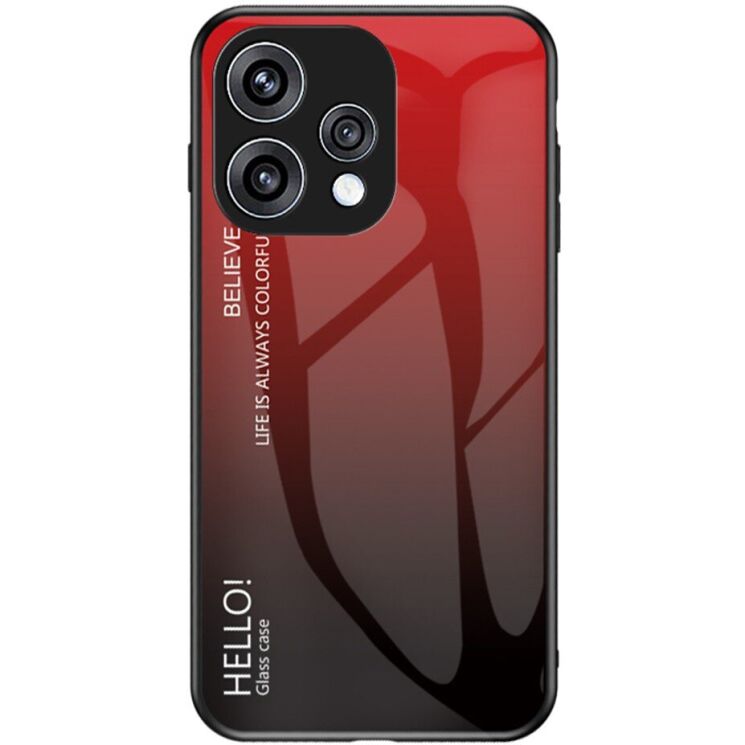 Захисний чохол Deexe Gradient Color для OPPO Reno 15 - Red / Black: фото 1 з 8