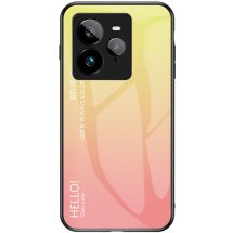 Защитный чехол Deexe Gradient Color для Realme GT 7 Pro - Yellow: фото 1 из 15