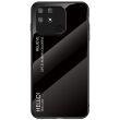 Защитный чехол Deexe Gradient Color для Realme Narzo 50A - Black (301104B)