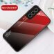 Защитный чехол Deexe Gradient Color для Samsung Galaxy S21 FE (G990) - Black / Red (230645BR). Фото 2 из 11