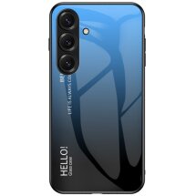 Защитный чехол Deexe Gradient Color для Samsung Galaxy S26 - Blue / Black: фото 1 из 7