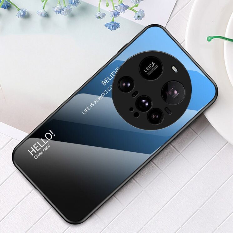 Защитный чехол Deexe Gradient Color для Xiaomi 15 Ultra - Blue / Black: фото 2 из 14