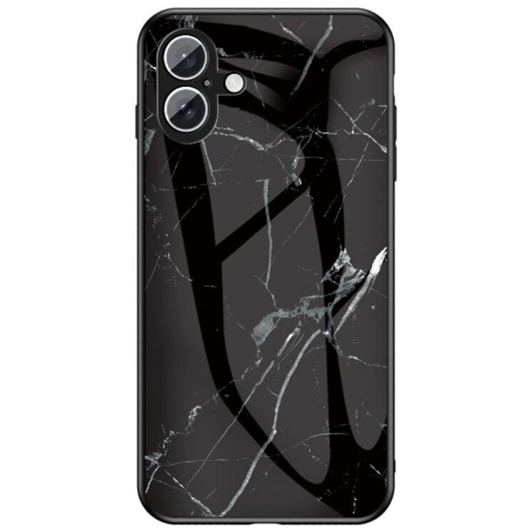 Захисний чохол Deexe Gradient Pattern для Apple iPhone 16 Plus - Black: фото 1 з 9