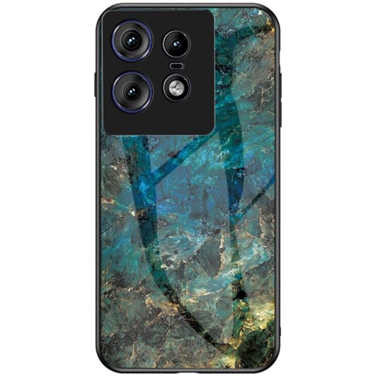 Захисний чохол Deexe Gradient Pattern для Motorola Edge 50 Pro - Emerald: фото 1 з 12