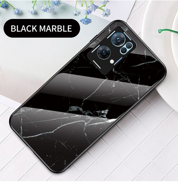 Захисний чохол Deexe Gradient Pattern для OPPO Reno 7 Pro - Black: фото 2 з 9