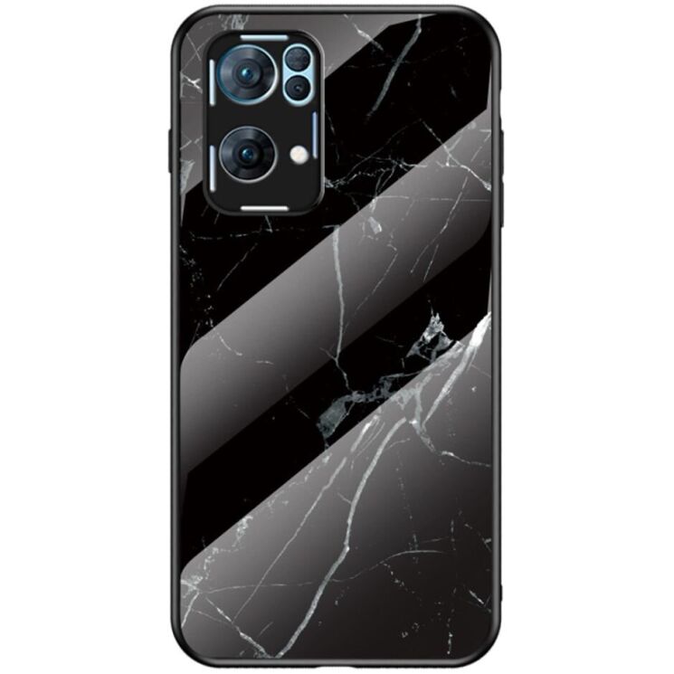 Захисний чохол Deexe Gradient Pattern для OPPO Reno 7 Pro - Black: фото 1 з 9