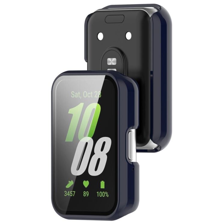 Защитный чехол Deexe Hard Frame для Samsung Galaxy Fit 3 - Glossy Blue: фото 7 из 8