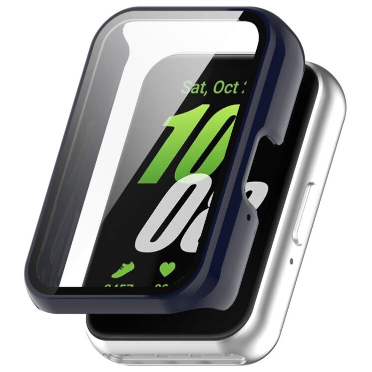 Защитный чехол Deexe Hard Frame для Samsung Galaxy Fit 3 - Glossy Blue: фото 1 из 8