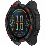 Защитный чехол Deexe Hollow Cover для Garmin Enduro 3 - Black / Red: фото 1 из 5