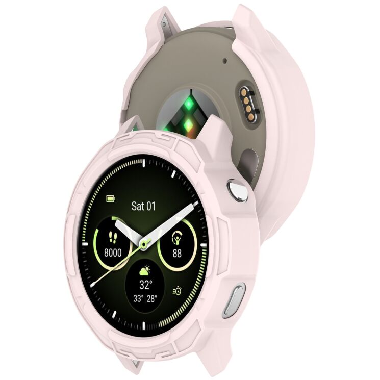 Защитный чехол Deexe Hollow Frame для Garmin Venu 4 (41mm) - Light Pink (362401LP) Защитный чехол Deexe Hollow Frame для Garmin Venu 4 (41mm) - Light Pink: фото 6 из 7