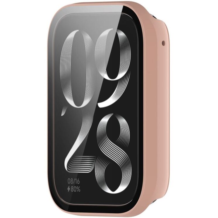 Защитный чехол Deexe Hollow Frame для Xiaomi Mi Smart Band 9 Pro - Pink: фото 6 из 8