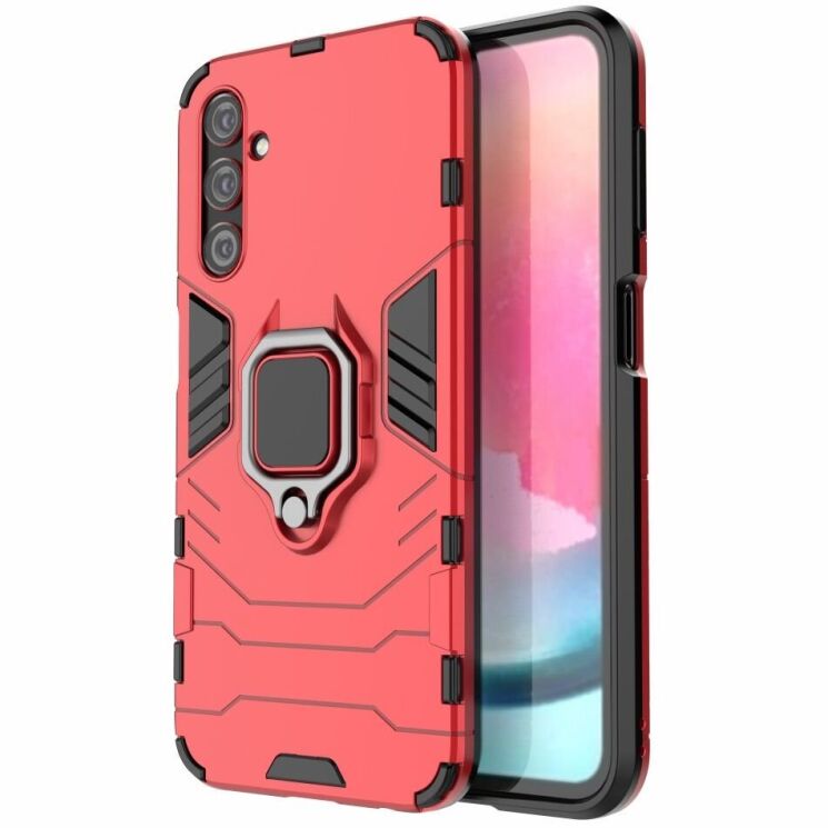 Защитный чехол Deexe Hybrid Case для Samsung Galaxy A24 (A245) - Red: фото 2 из 8