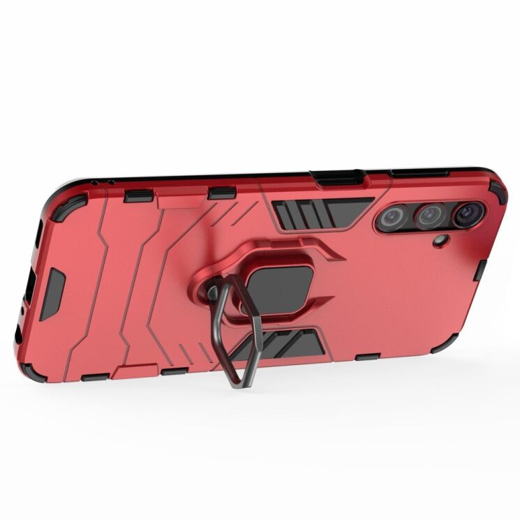 Защитный чехол Deexe Hybrid Case для Samsung Galaxy A24 (A245) - Red: фото 4 из 8