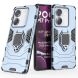 Защитный чехол Deexe Hybrid Case для Xiaomi Poco M7 Pro - Blue (374403L). Фото 4 из 6