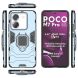 Защитный чехол Deexe Hybrid Case для Xiaomi Poco M7 Pro - Blue (374403L). Фото 5 из 6