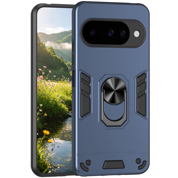 Захисний чохол Deexe Hybrid Shell для Google Pixel 10 / Pixel 10 Pro - Blue: фото 1 з 7