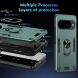 Захисний чохол Deexe Hybrid Shell для Google Pixel 10 / Pixel 10 Pro - Blue (385919L). Фото 7 з 7