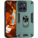 Защитный чехол Deexe Hybrid Shell для Motorola Edge 50 Neo - Green (367144G). Фото 1 из 7