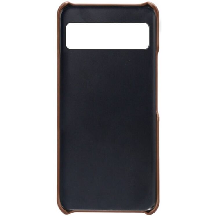 Защитный чехол Deexe Leather Back Cover для Google Pixel 8 - Brown: фото 4 из 4