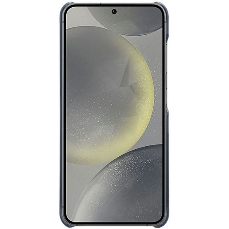 Защитный чехол Deexe Leather Back Cover для Samsung Galaxy S25 (S931) - Blue: фото 4 из 4