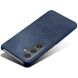Защитный чехол Deexe Leather Back Cover для Samsung Galaxy S25 (S931) - Blue (375355L). Фото 3 из 4