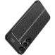 Защитный чехол Deexe Leather Cover для Samsung Galaxy S24 FE (S721) - Black (367523B). Фото 4 из 9