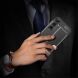 Защитный чехол Deexe Leather Cover для Samsung Galaxy S24 FE (S721) - Black (367523B). Фото 7 из 9