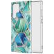 Защитный чехол Deexe Marble Pattern для Samsung Galaxy S22 Ultra - Green (289927G). Фото 1 из 4