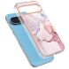 Защитный чехол Deexe Marble Style для Google Pixel 9 / 9 Pro - Rose Gold (360016RG). Фото 2 из 6