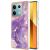 Защитный чехол Deexe Marble Style для Xiaomi Redmi Note 13 5G - Purple: фото 1 из 6
