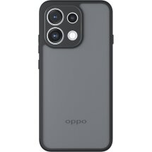 Защитный чехол Deexe Matte Skin для OPPO Reno 16 F/FS - Transparent Black: фото 1 из 14