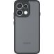 Защитный чехол Deexe Matte Skin для OPPO Reno 16 F/FS - Transparent Black (413414TB). Фото 1 из 14