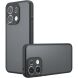 Защитный чехол Deexe Matte Skin для OPPO Reno 16 F/FS - Transparent Black (413414TB). Фото 2 из 14