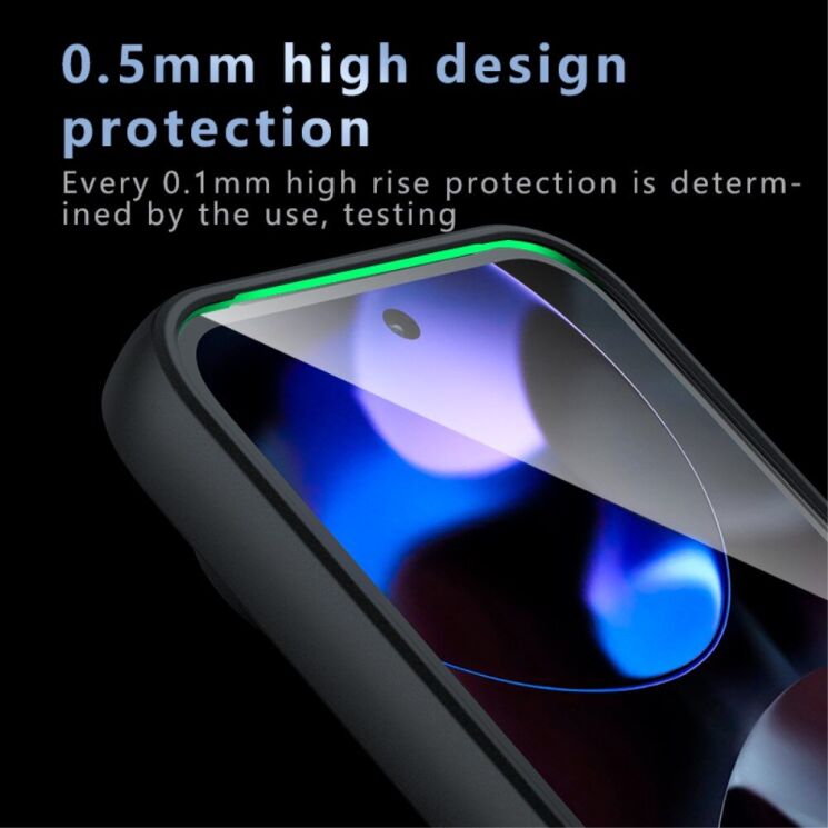 Защитный чехол Deexe Matte Skin with MagSafe для Google Pixel 9 / 9 Pro - Black: фото 6 из 10