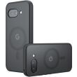Захисний чохол Deexe Matte Skin with MagSafe для Google Pixel 9a - Black (375434B)