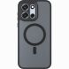 Защитный чехол Deexe Matte Skin with MagSafe для OnePlus Nord 6 / Nord CE6 - Transparent / Black (411925H). Фото 1 из 12