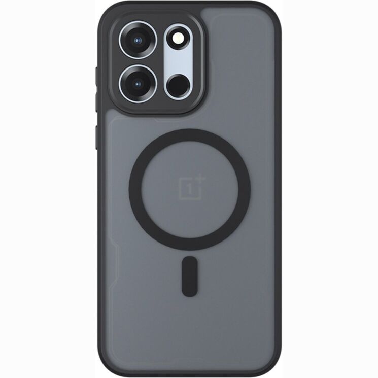Защитный чехол Deexe Matte Skin with MagSafe для OnePlus Nord 6 / Nord CE6 - Transparent / Black (411925H) Защитный чехол Deexe Matte Skin with MagSafe для OnePlus Nord 6 / Nord CE6 - Transparent / Black: фото 1 из 12