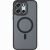 Защитный чехол Deexe Matte Skin with MagSafe для OnePlus Nord 6 / Nord CE6 - Transparent / Black: фото 1 из 12