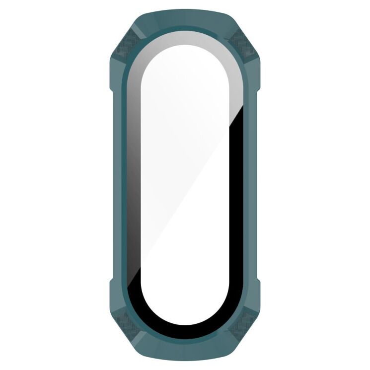 Защитный чехол Deexe Protective Frame для Xiaomi Mi Band 7 - Pine Needle Green: фото 4 из 6
